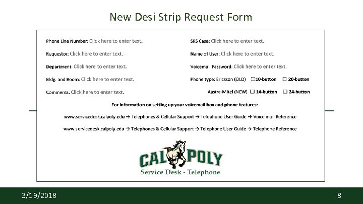 New Desi Strip Request Form 3/19/2018 8 