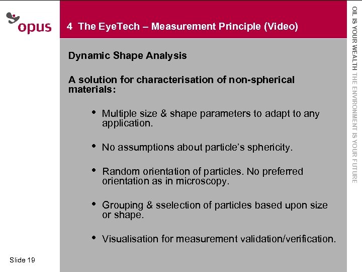 Dynamic Shape Analysis A Click to for characterisation · solutionedit Master text styles of