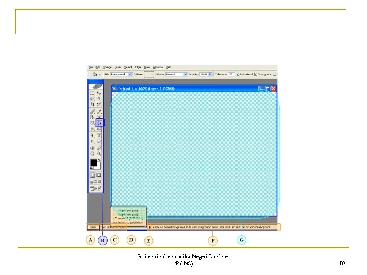 Politeknik Elektronika Negeri Surabaya (PENS) 10 