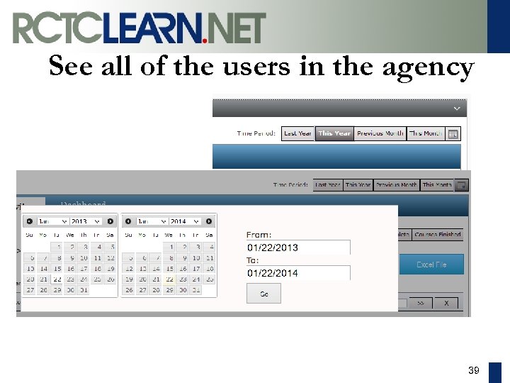 See all of the users in the agency 39 