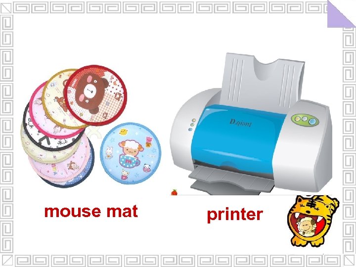 mouse mat printer 