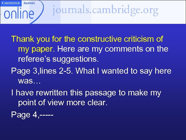 Thank you for the constructive criticism of my paper. Here are my comments on