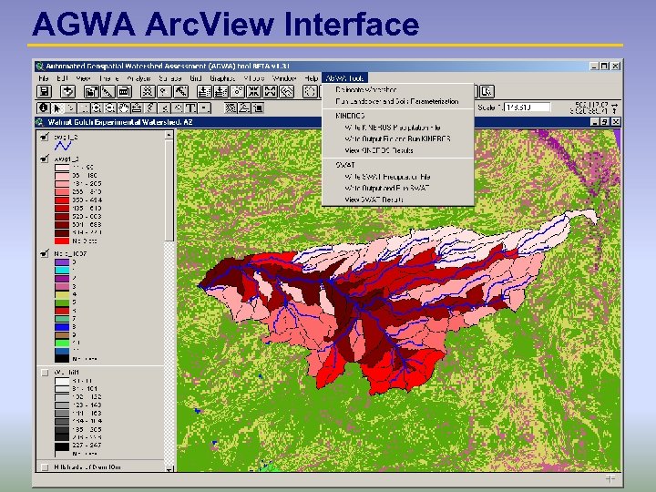 AGWA Arc. View Interface 