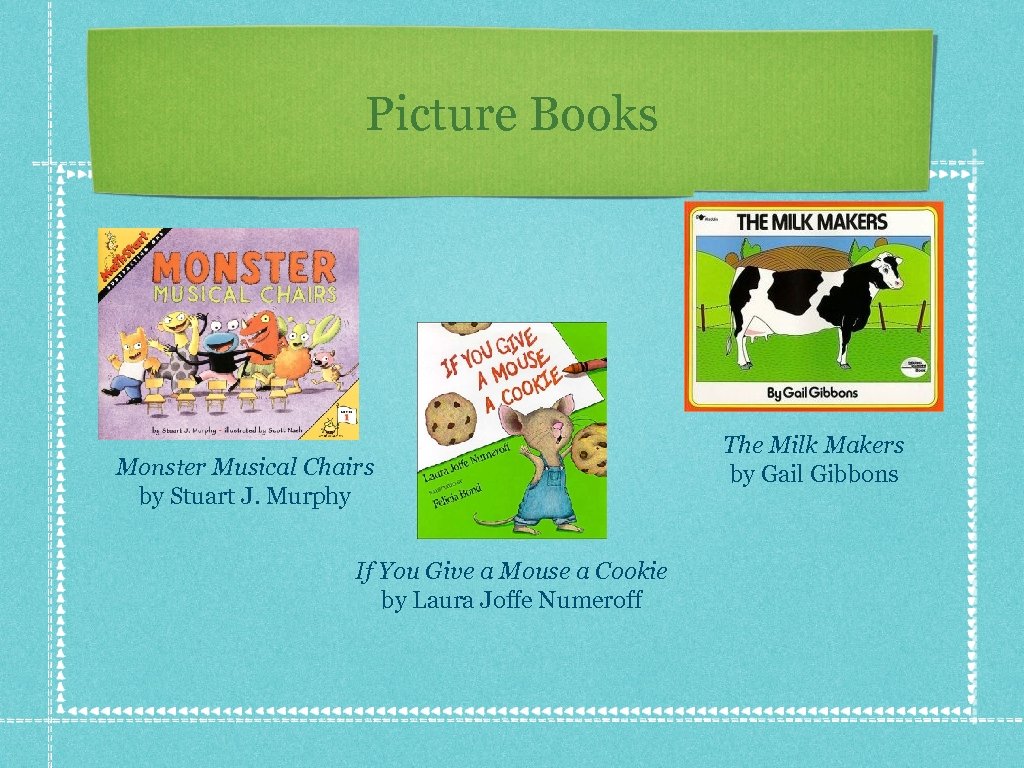 Picture Books Monster Musical Chairs by Stuart J. Murphy If You Give a Mouse
