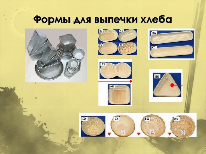 Формы для выпечки хлеба 