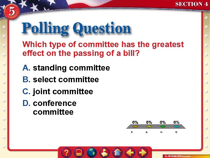 Which type of committee has the greatest effect on the passing of a bill?