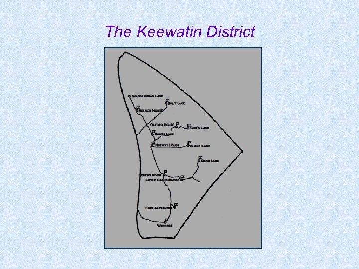 The Keewatin District 