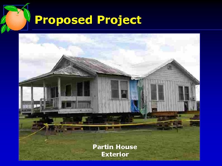 Proposed Project Partin House Exterior 