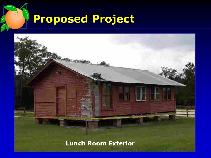 Proposed Project Lunch Room Exterior 