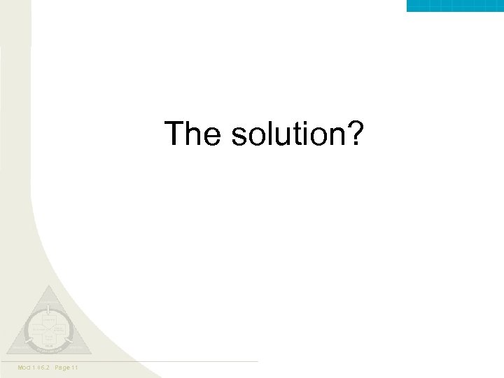 Valley. Care ™ The solution? Mod 1 06. 2 Page 11 Mod 1 05.