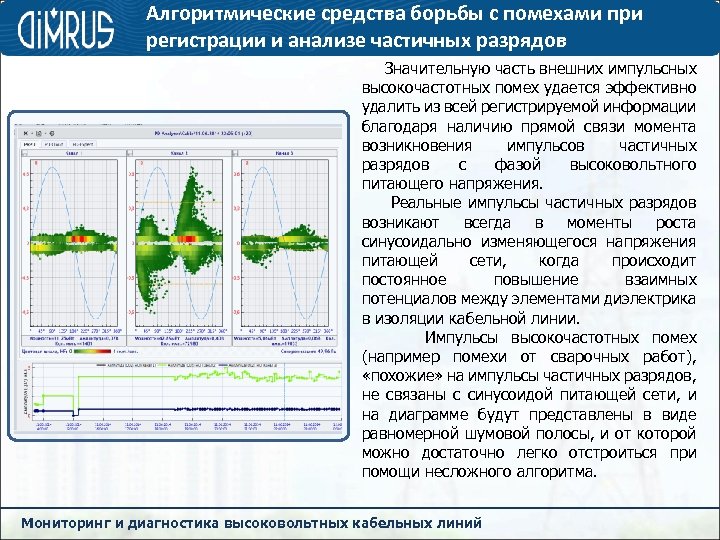 Алгоритмические средства борьбы с помехами при регистрации и анализе частичных разрядов Значительную часть внешних