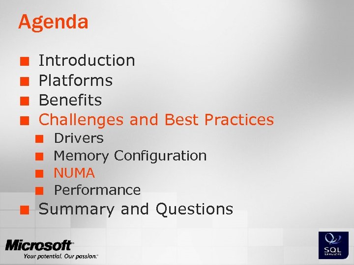 Agenda ¢ ¢ Introduction Platforms Benefits Challenges and Best Practices ¢ ¢ ¢ Drivers