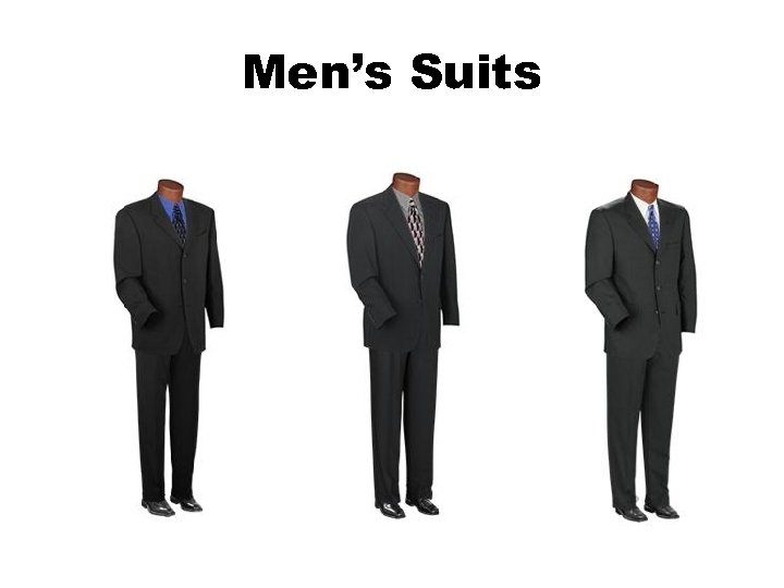 Men’s Suits 