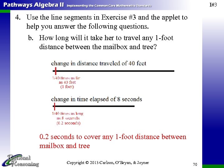 I#3 4. Use the line segments in Exercise #3 and the applet to help