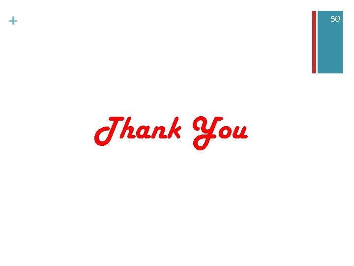 + 50 Thank You 