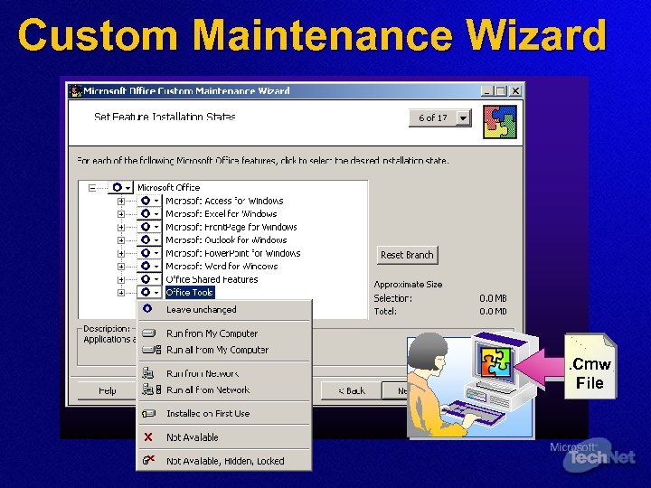 Custom Maintenance Wizard . Cmw File 