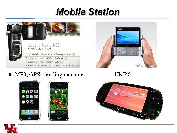 Mobile Station l MP 3, GPS, vending machine UMPC 