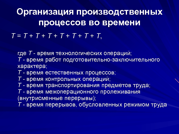 Параллельные производственные процессы. Организация производственного процесса во времени. Принципы организации производственного процесса. Виды организации производственного процесса во времени. Оптимизация организации производственного процесса во времени.