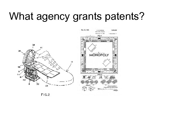 What agency grants patents? 