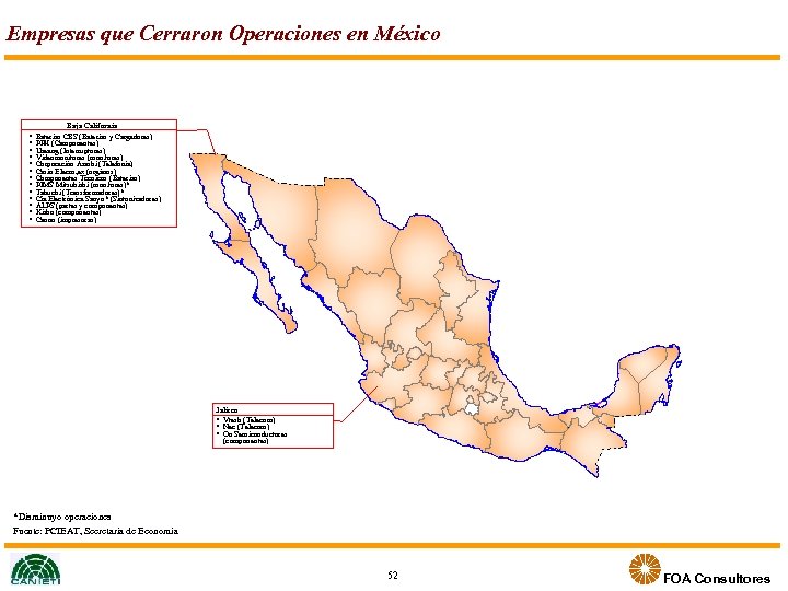Empresas que Cerraron Operaciones en México Baja California Baterias CBS (Baterias y Cargadores) PPH