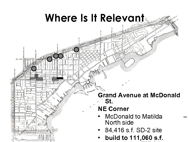 Where Is It Relevant Grand Avenue at Mc. Donald St. NE Corner • Mc.