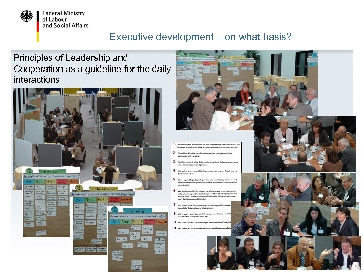 Executive development – on what basis? Principles of Leadership and Cooperation as a guideline