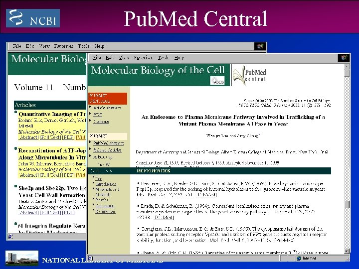 Pub. Med Central NATIONAL LIBRARY OF MEDICINE 