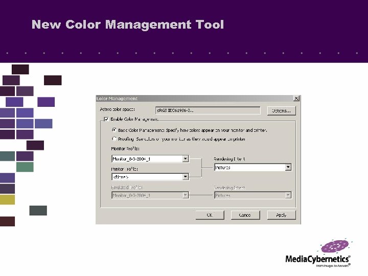 New Color Management Tool 