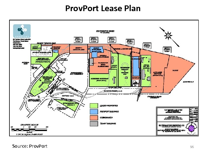 Prov. Port Lease Plan Source: Prov. Port 96 