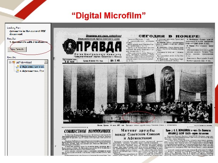 “Digital Microfilm” 