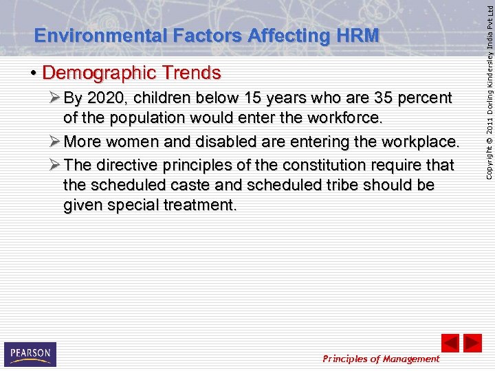  • Demographic Trends Ø By 2020, children below 15 years who are 35