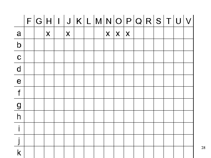 F G H I J K L M N O P Q R S