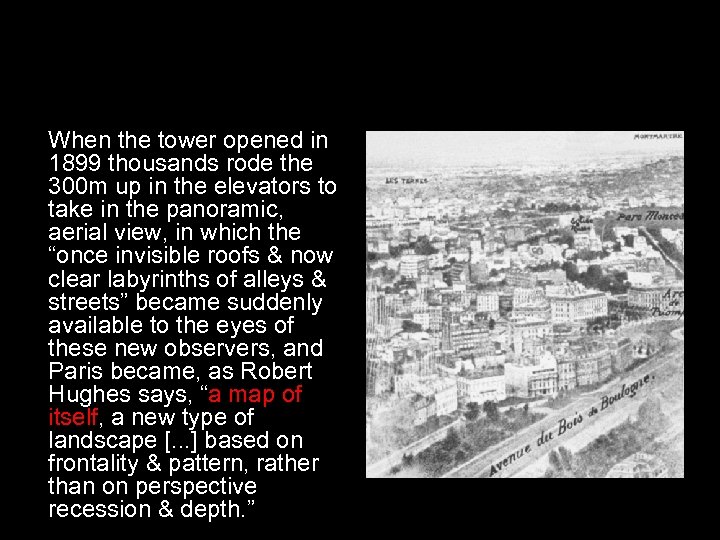 When the tower opened in 1899 thousands rode the 300 m up in the