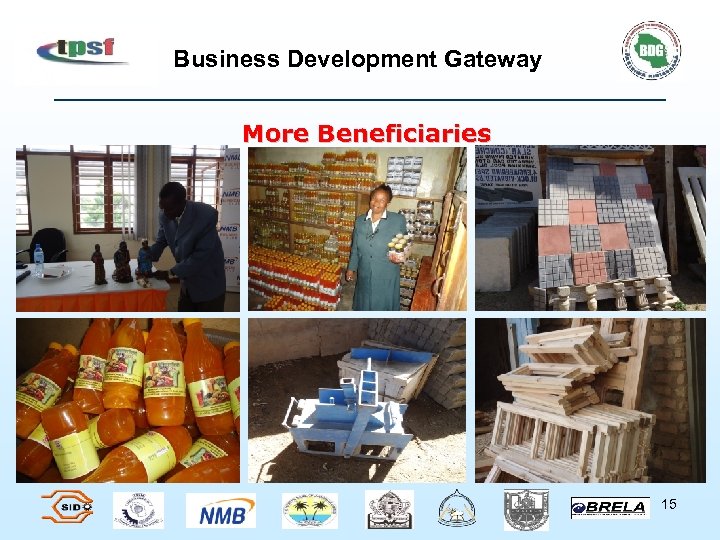 Business Development Gateway More Beneficiaries 15 
