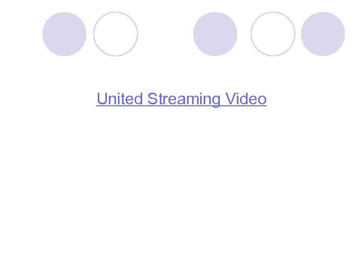 United Streaming Video 