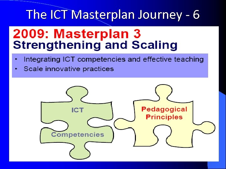 The ICT Masterplan Journey - 6 