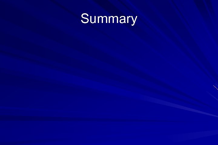 Summary 