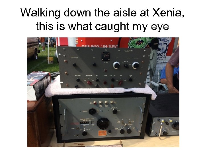 Walking down the aisle at Xenia, this is what caught my eye 