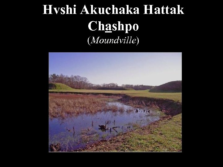 Hvshi Akuchaka Hattak Chashpo (Moundville) 