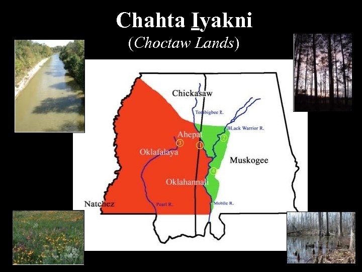 Chahta Iyakni (Choctaw Lands) 