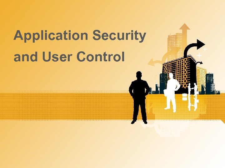 31 Application Security and User Control 