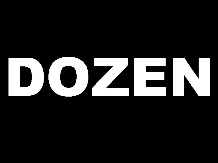 DOZEN 