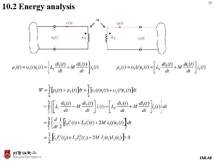 10. 2 Energy analysis 17 EMLAB 