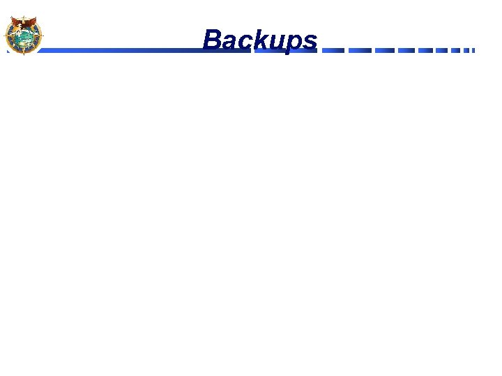 Backups 