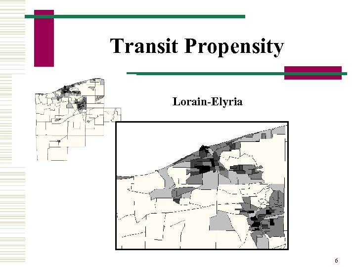 Transit Propensity Lorain-Elyria 6 