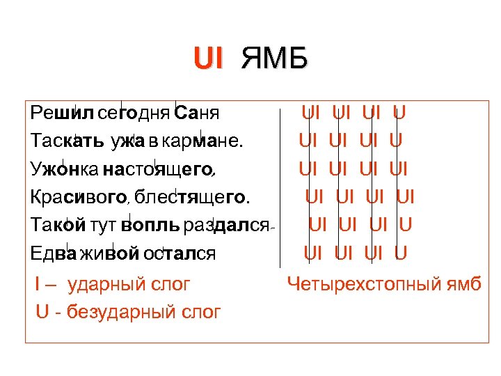 UI ЯМБ Решил сегодня Саня Таскать ужа в кармане. Ужонка настоящего, Красивого, блестящего. Такой