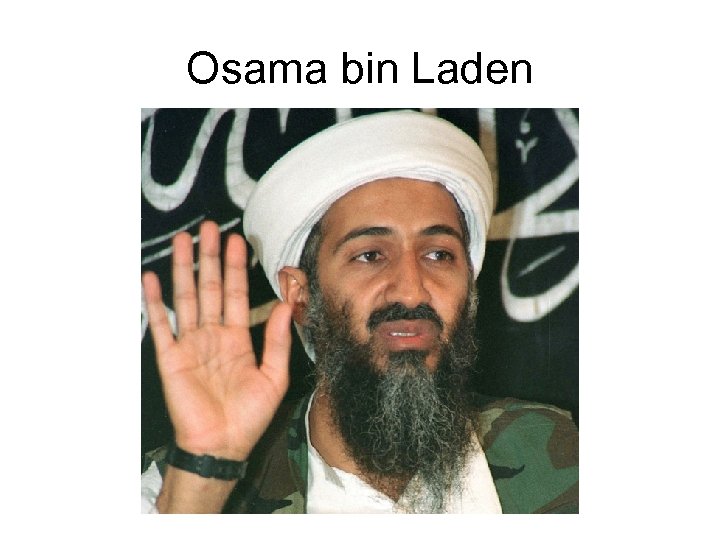 Osama bin Laden 