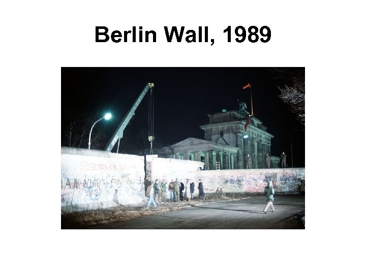 Berlin Wall, 1989 