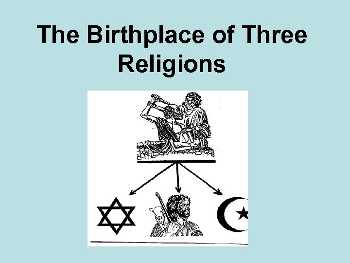 The Birthplace of Three Religions 