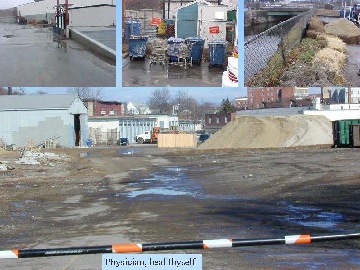 Physician, heal thyself 